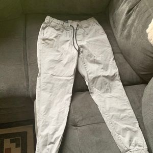 Grey flex joggers mens from old navy
